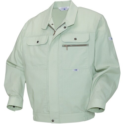 クロダルマ 長袖ジャンパー ライトグリーン LL