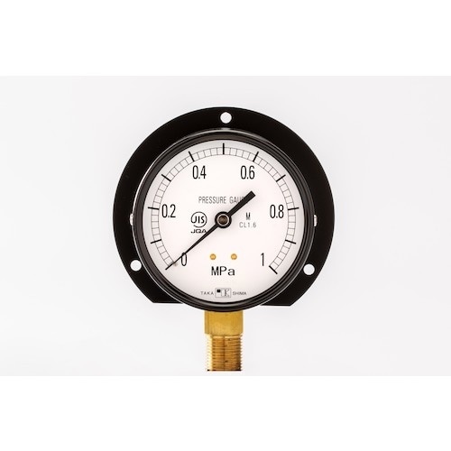 高島 一般蒸気用圧力計(B枠立型・φ75)圧力レン