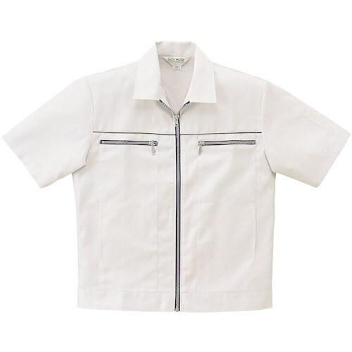 クロダルマ 半袖ジャンパー アイボリー M