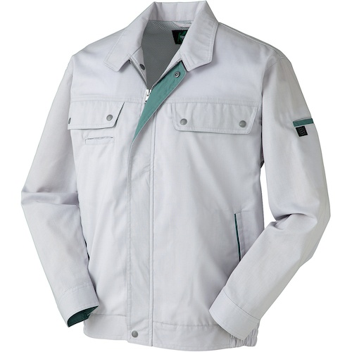 クロダルマ 長袖ジャンパー グレー 5L