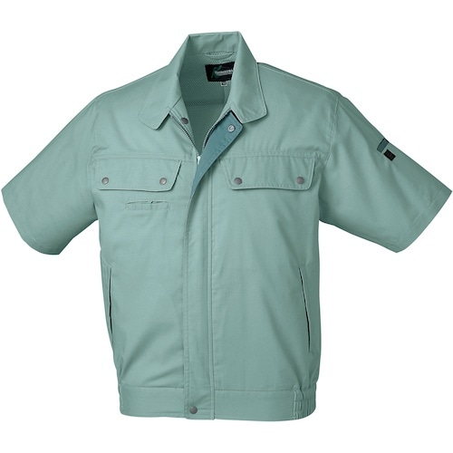 クロダルマ 半袖ジャンパー アースグリーン 5L