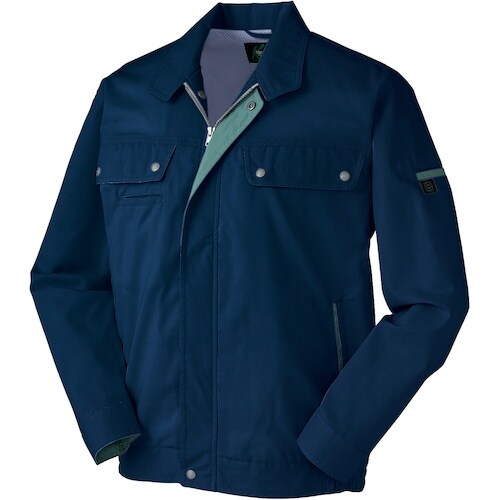 クロダルマ 長袖ジャンパー ネイビー 4L