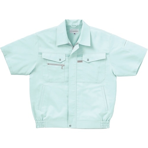 クロダルマ 半袖ジャンパー ミントブルー 4L