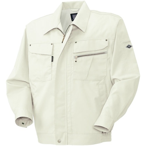 クロダルマ 長袖ジャンパー アイボリー 4L