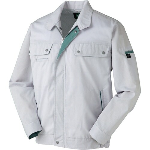 クロダルマ 長袖ジャンパー グレー EL