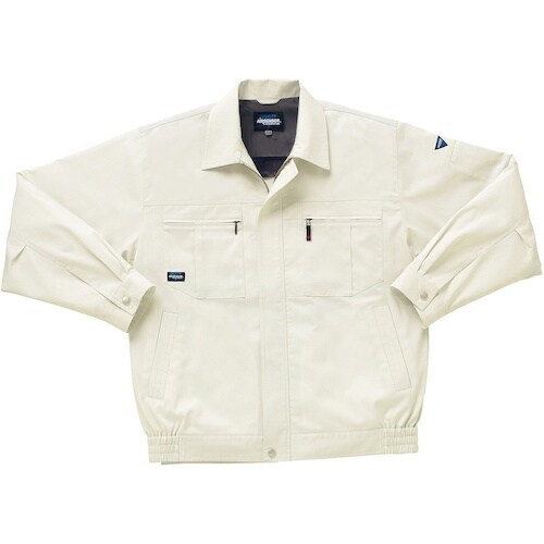 クロダルマ 長袖ジャンパー アイボリー 5L