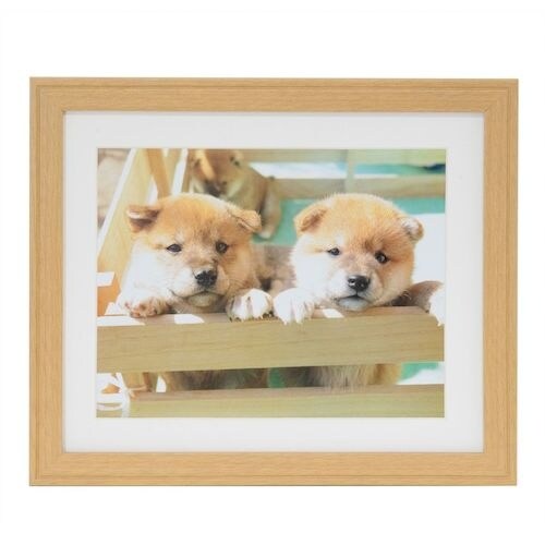 フジカラー 木製額縁 YM−9(木地) 6切