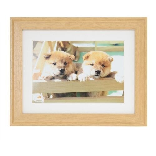 フジカラー 木製額縁 YM−9(木地) キャビネ(