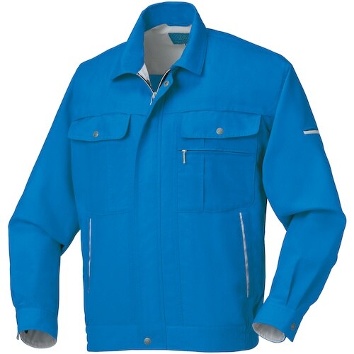 クロダルマ 長袖ジャンパー ローヤルブルー 4L