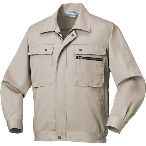 クロダルマ 長袖ジャンパー ベージュ LL