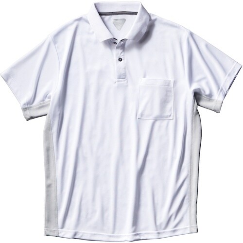 クロダルマ 半袖ポロシャツ ホワイト 4L
