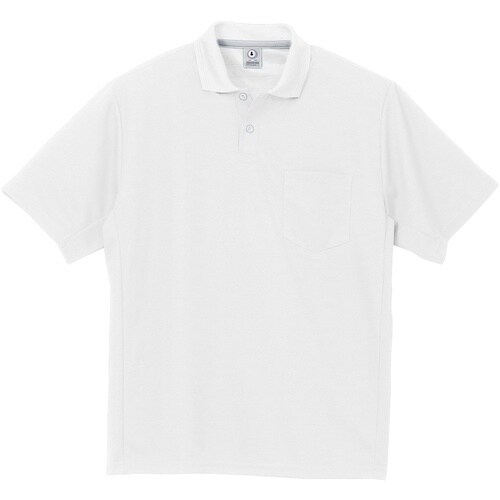 クロダルマ 半袖ポロシャツ ホワイト 6L