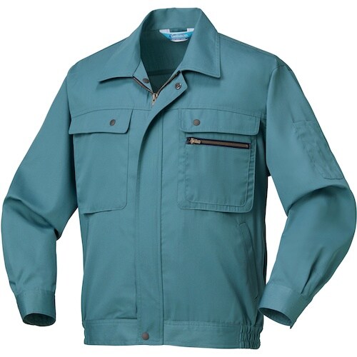 クロダルマ 長袖ジャンパー グリーン 4L