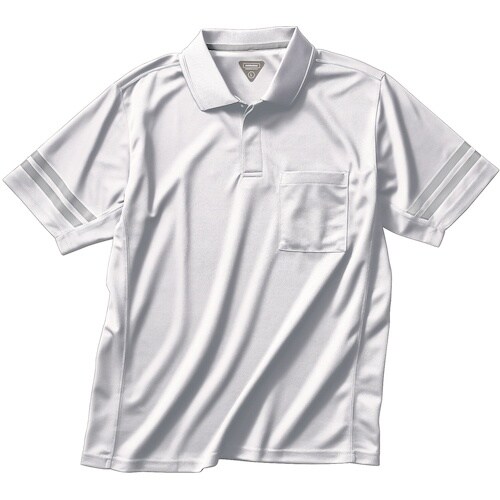 クロダルマ 半袖ポロシャツ ホワイト L