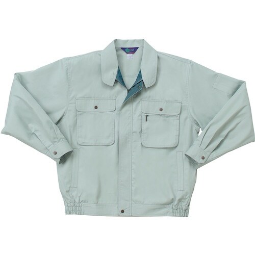 クロダルマ 長袖ジャンパー スモークグリーン 4L