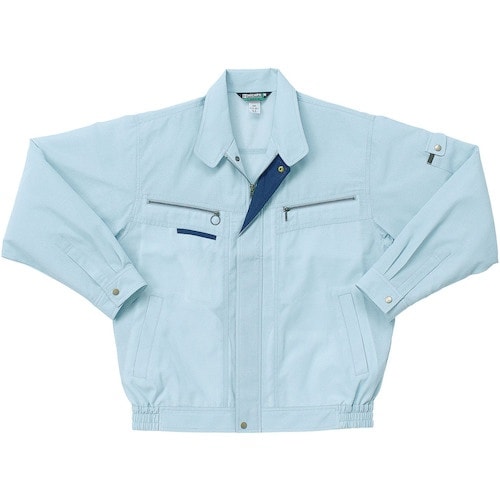 クロダルマ 長袖ジャンパー パウダーブルー 4L