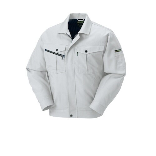 クロダルマ 長袖ジャンパー シルバー 3L