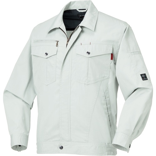 クロダルマ 長袖ジャンパー シルバー LL