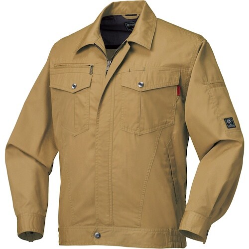 クロダルマ 長袖ジャンパー キャメル M