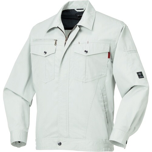 クロダルマ 長袖ジャンパー シルバー SS