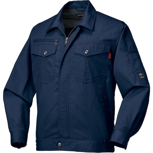 クロダルマ 長袖ジャンパー ネイビー 3L