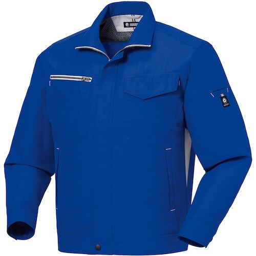 クロダルマ 長袖ジャンパー ブルー 6L