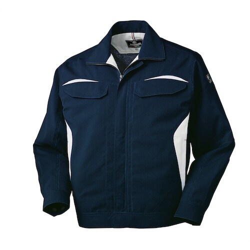 クロダルマ 長袖ジャンパー ネイビー M