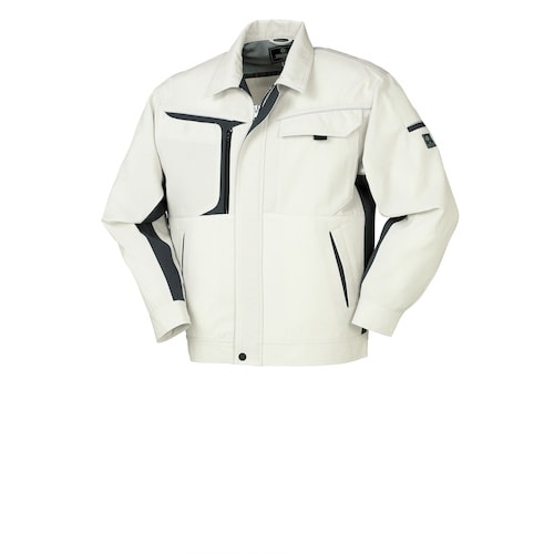 クロダルマ 長袖ジャンパー シルバー L