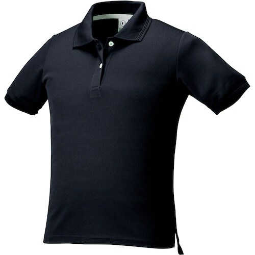 クロダルマ レディース半袖ポロシャツ(脇スリット)