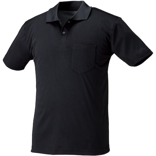 クロダルマ 半袖ポロシャツ ブラック 5L