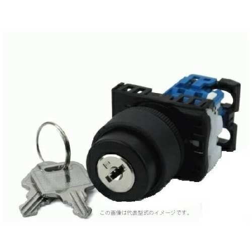 富士電機 コマンドスイッチφ30丸フレームキー形セ