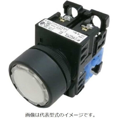 富士電機 コマンドスイッチφ22丸フレーム平形照光