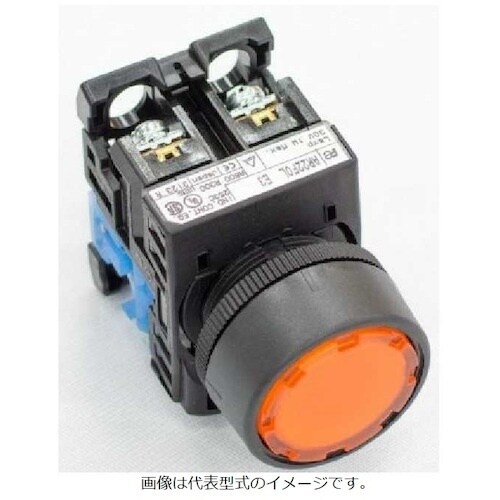 富士電機 コマンドスイッチφ22丸フレーム平形照光