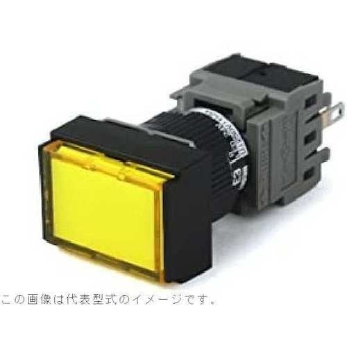 富士電機 コマンドスイッチφ16長角平形照光押しボ
