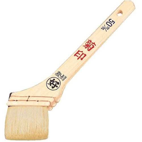 好川産業 白ニス 菊印 95mm