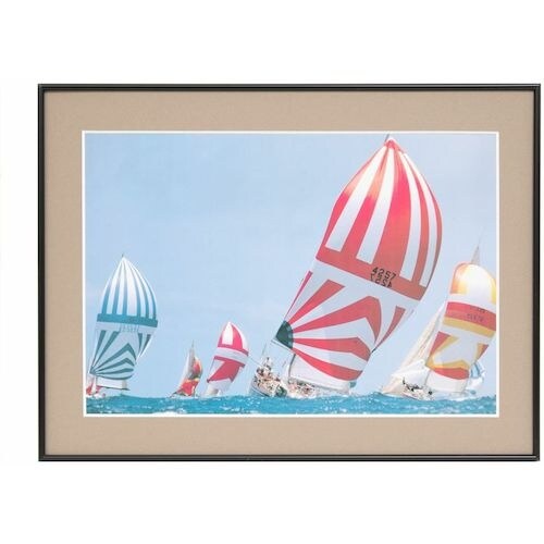 フジカラー フォトフレームA105A ブラック ワ