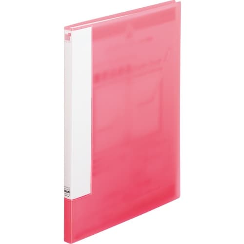 LIHIT 書き込めるクリヤーブック ピンク