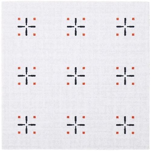 萩原 デザイン タイルカーペット 6枚組 フラワ