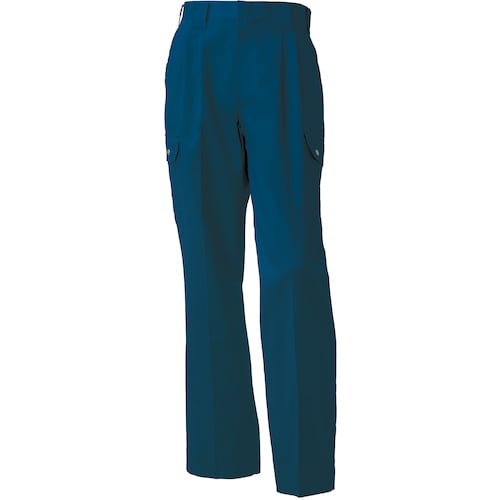 クロダルマ カーゴパンツ(ツータック) ブルー 8