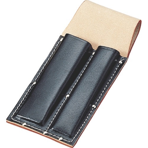 コヅチ 黒床皮ノミケース2丁入 1寸・1寸4分 厚