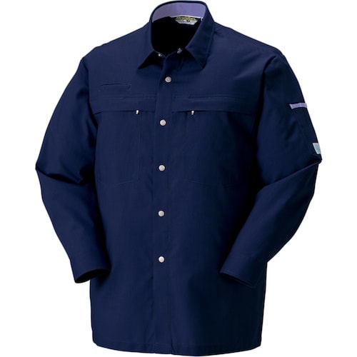 クロダルマ 長袖シャツ ネイビー L
