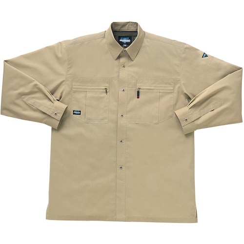 クロダルマ 長袖シャツ カーキ 4L