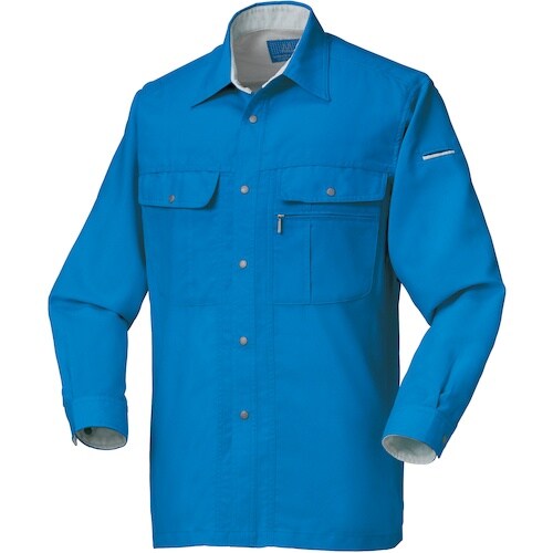 クロダルマ 長袖シャツ ロイヤルブルー S