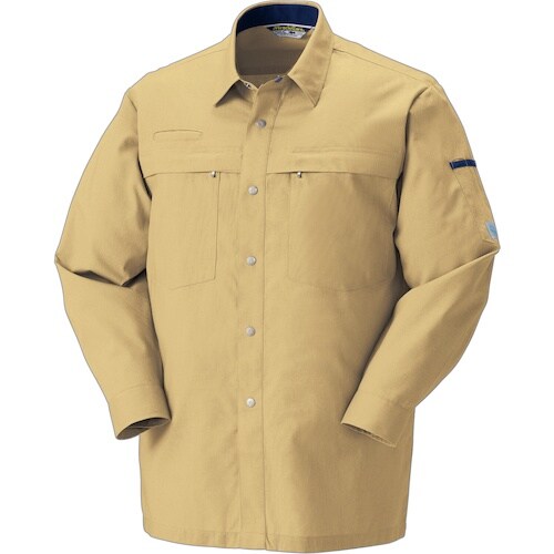 クロダルマ 長袖シャツ マスタード 5L