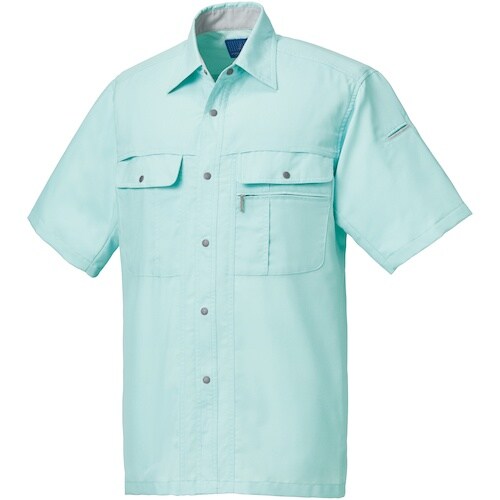 クロダルマ 半袖シャツ パウダーグリー S