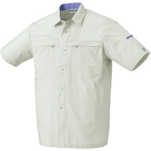 クロダルマ 半袖シャツ アイボリー LL