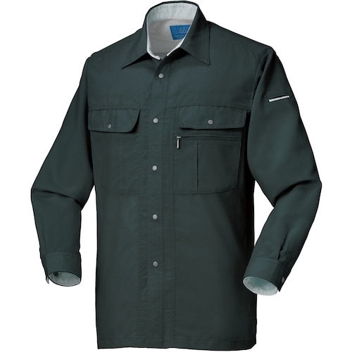 クロダルマ 長袖シャツ チャコールグレー L