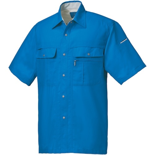 クロダルマ 半袖シャツ ロイヤルブルー 5L