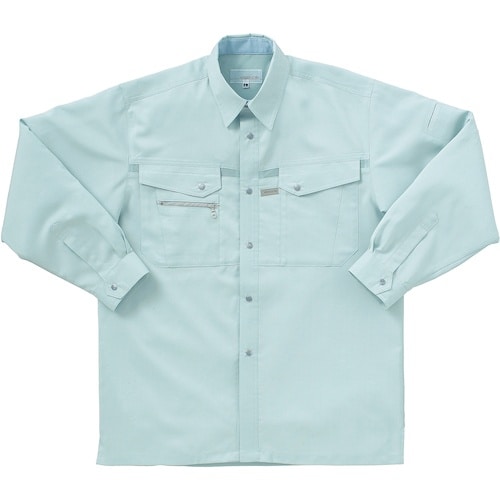 クロダルマ 長袖シャツ パウダーグリン L