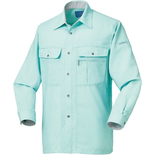 クロダルマ 長袖シャツ パウダーグリー L